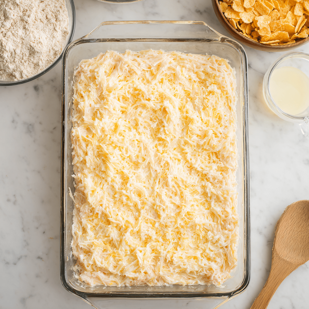 Cheesy Potato Casserole Recipe - Recipe Image