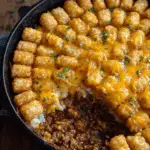 Sloppy Joe Tater Tot Casserole for Dinner Recipe