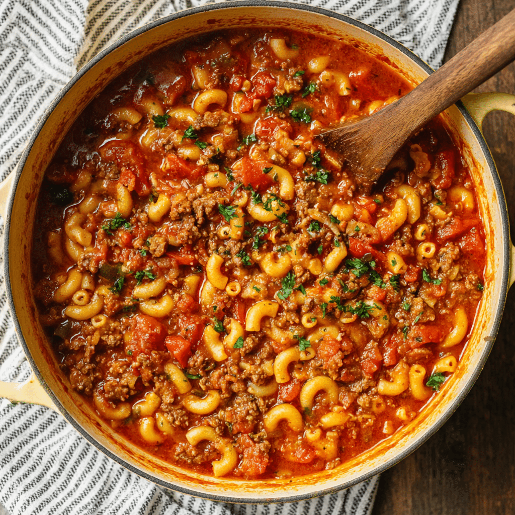 Classic American Goulash Recipe - Recipe Image
