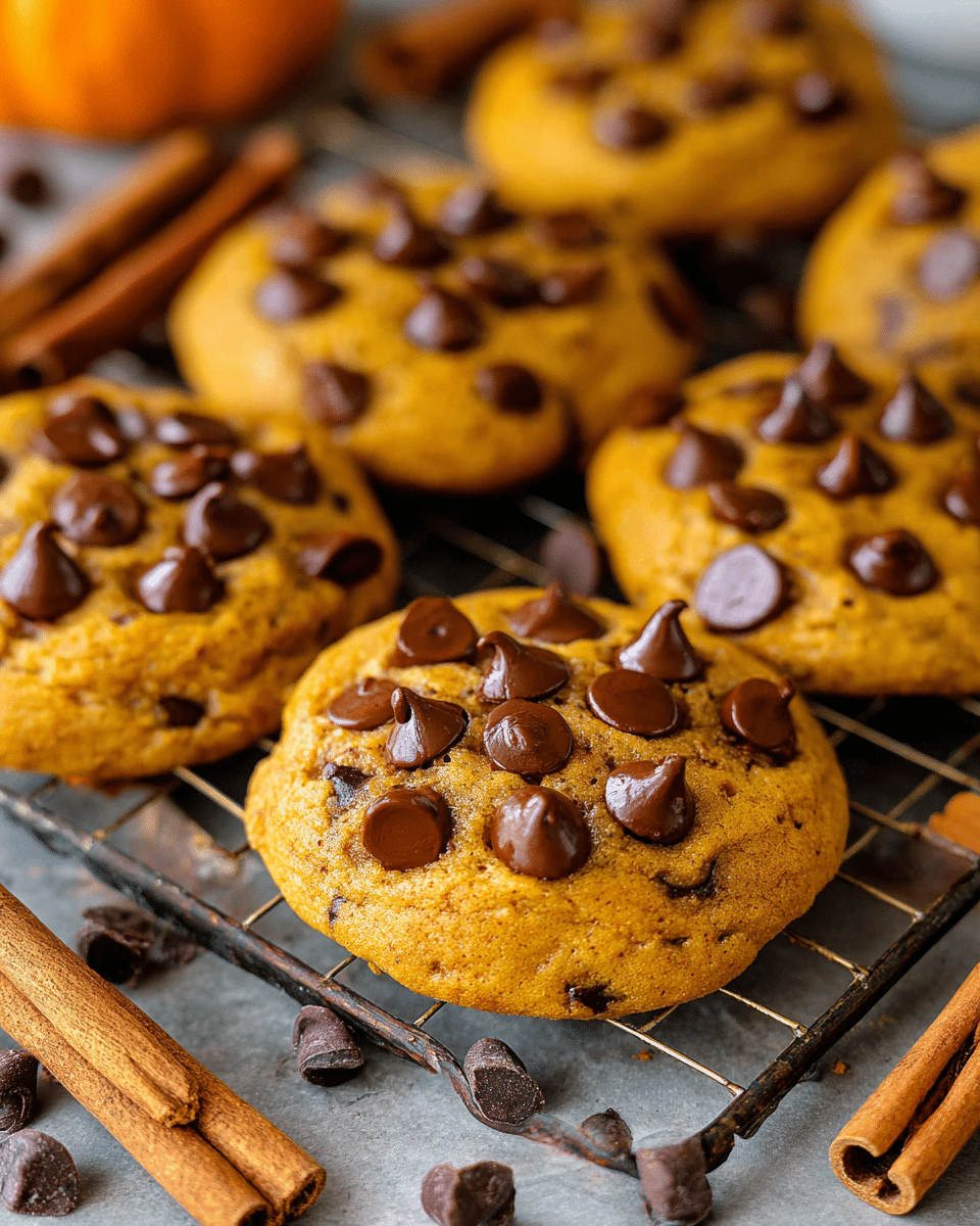 Pumpkin Chocolate Chip Cookies Recipe