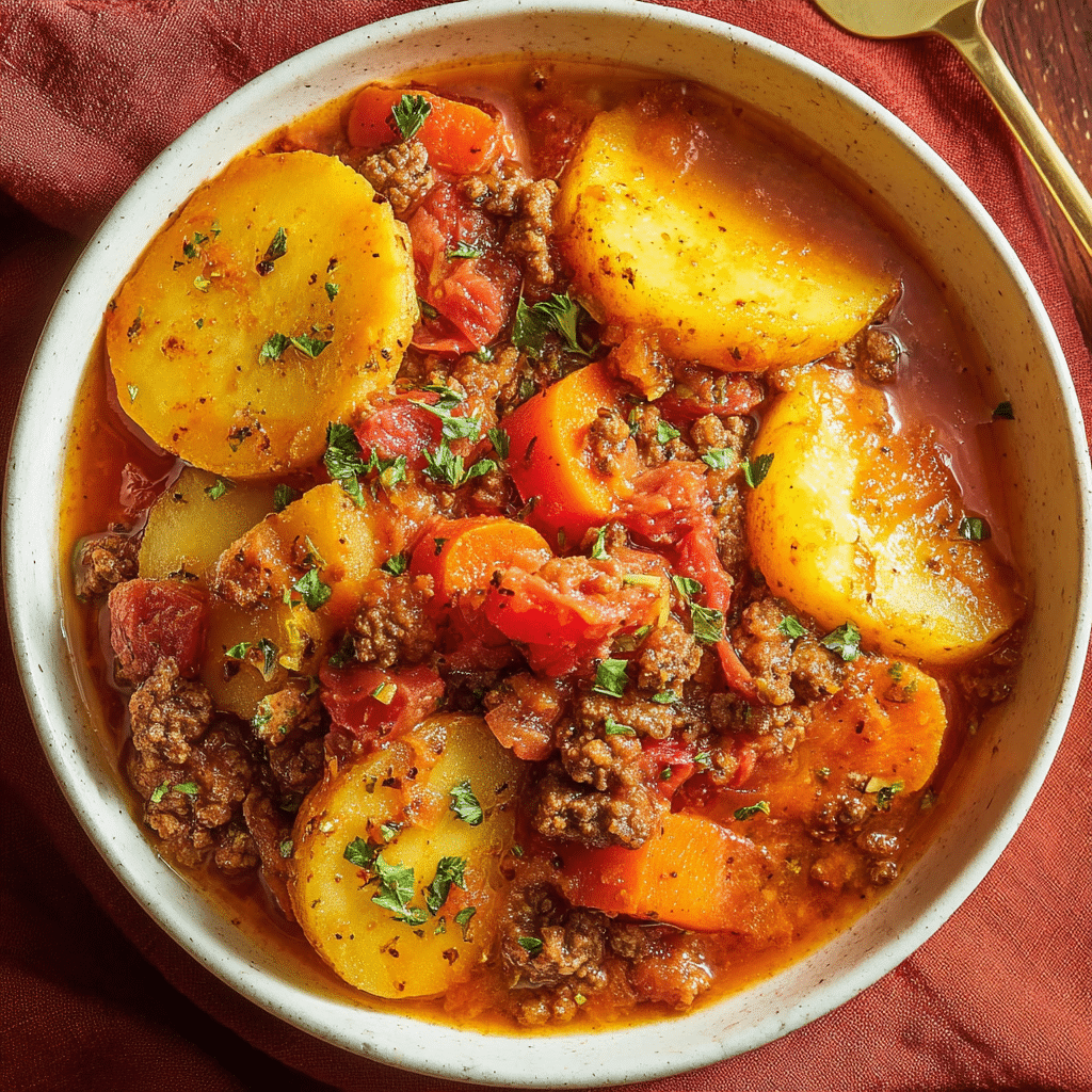 Poor Man's Stew Recipe - Recipe Image