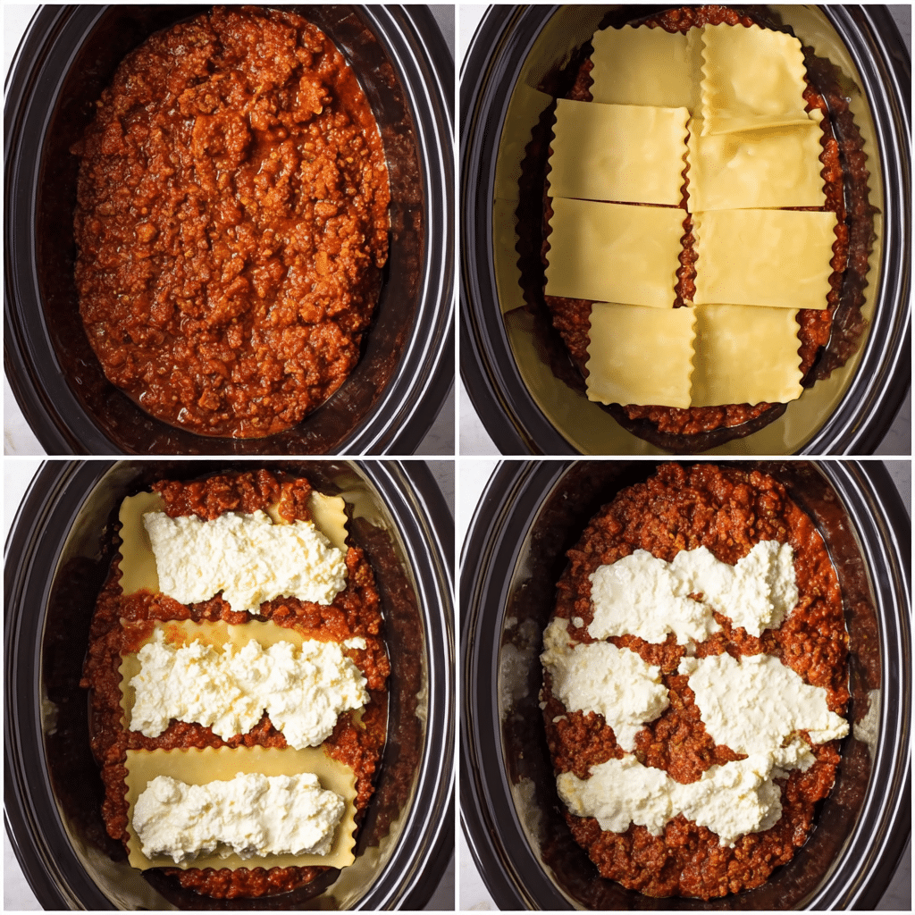 Slow Cooker Lasagna Recipe - Recipe Image