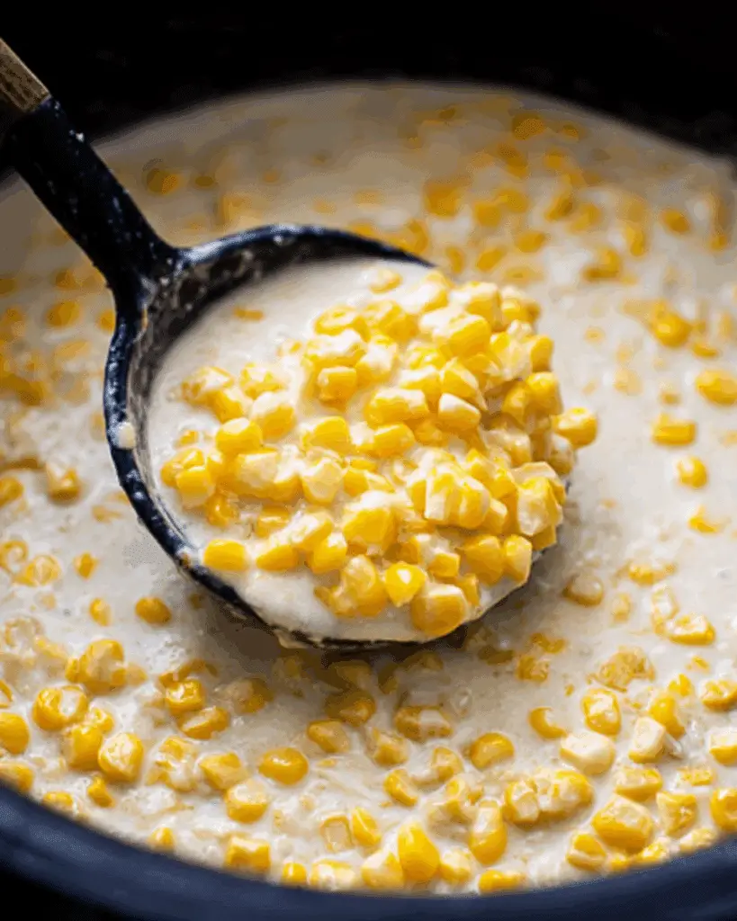 Crockpot Creamed Corn Recipe