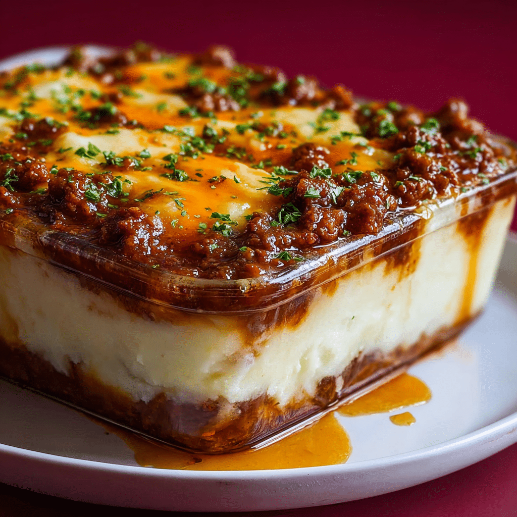 Loaded Potato Meatloaf Comfort Recipe - Recipe Image