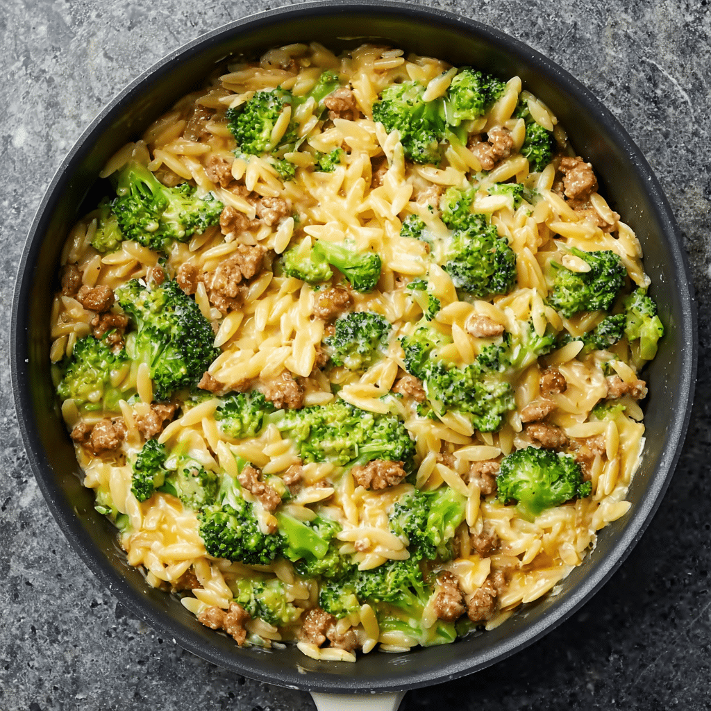 orzo and zucchini to complete the meal! Recipe - Recipe Image