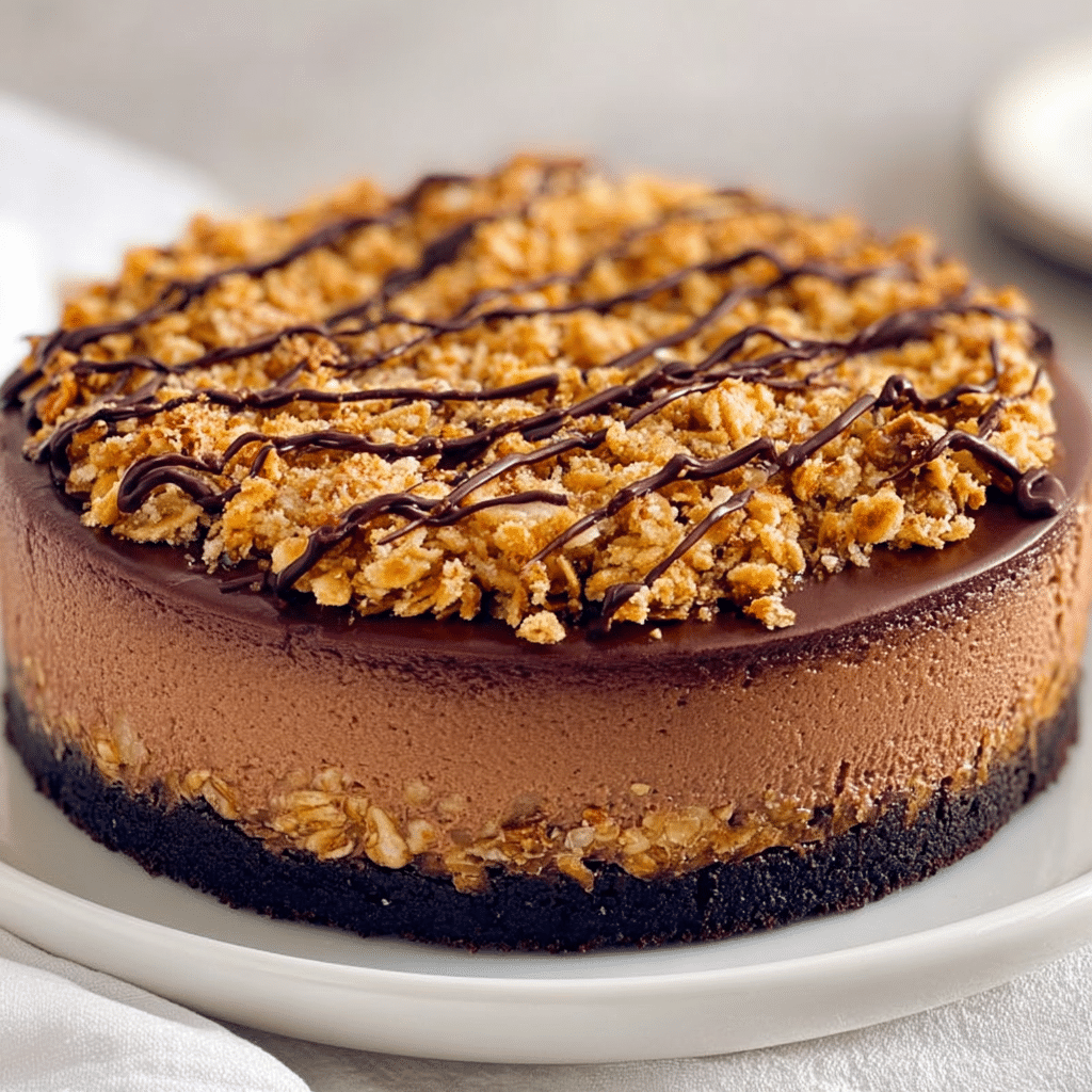 German Chocolate Cheesecake Recipe - Recipe Image