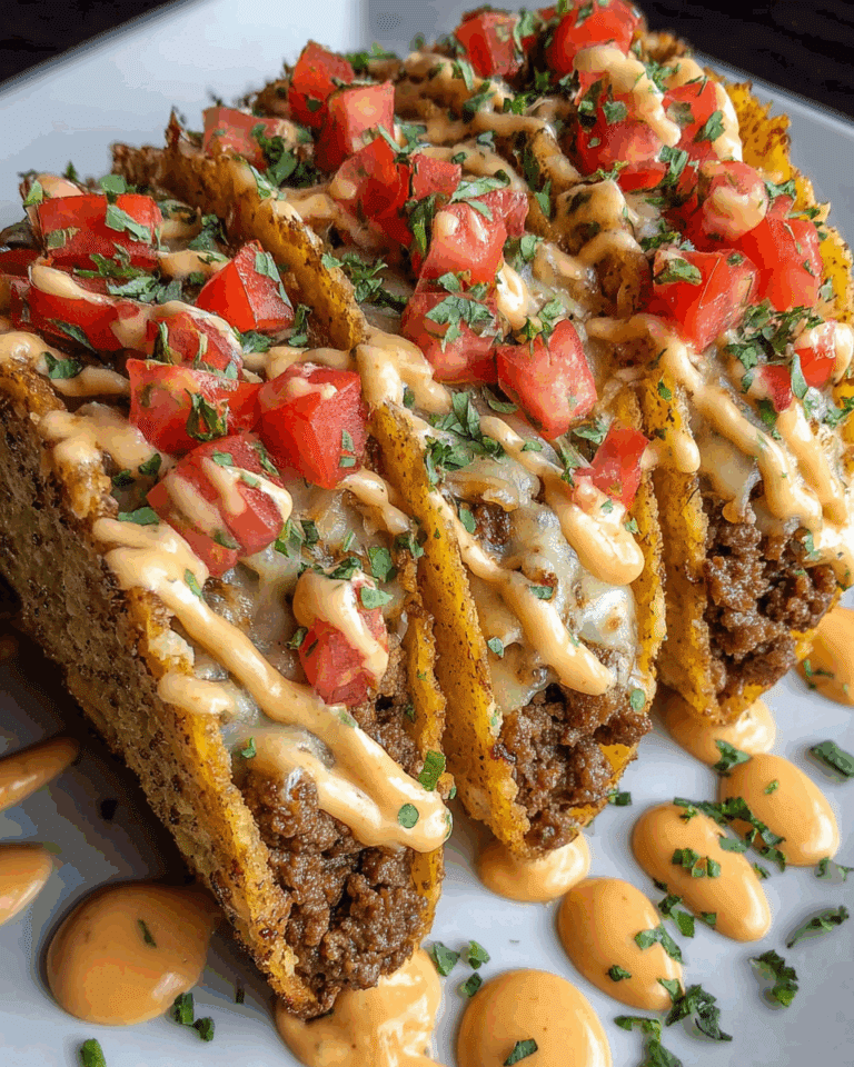 Loaded Taco Creamy Cheese Sauce Recipe