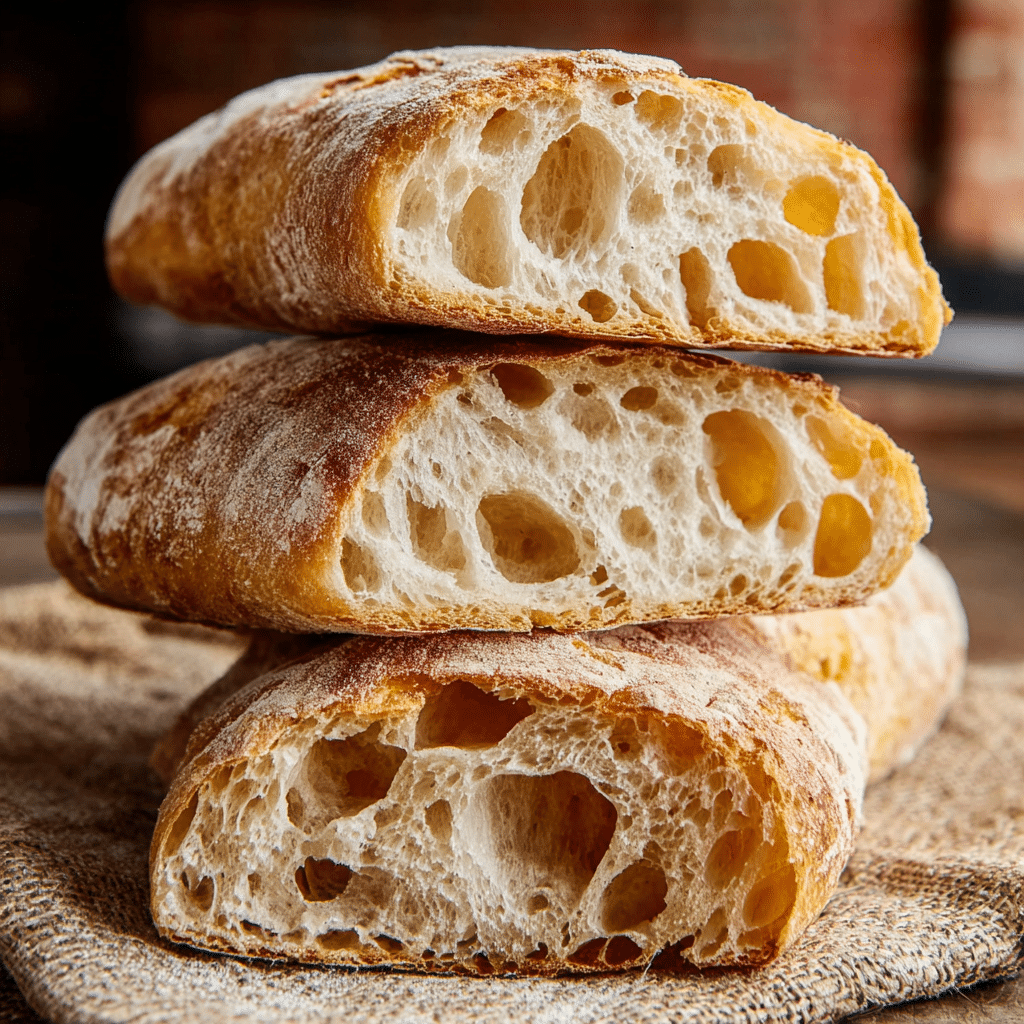 The Best Ciabatta Recipe - Recipe Image