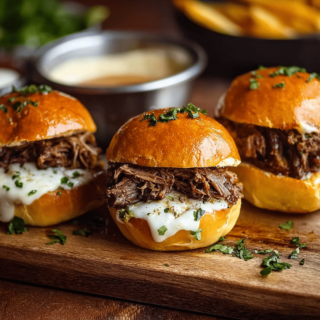 CROCK POT FRENCH DIP SANDWICHES Recipe - Recipe Image