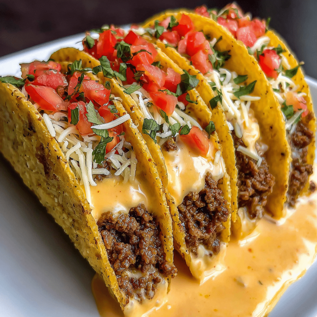 Loaded Taco Creamy Cheese Sauce Recipe - Recipe Image