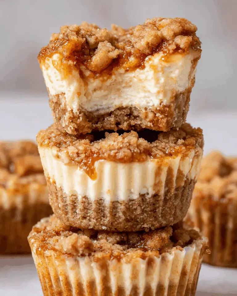 Apple Crisp Cheesecake Bites Recipe