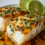 Coconut Lime Fish with Garlic Butter: Taste Tropical Bliss! Recipe