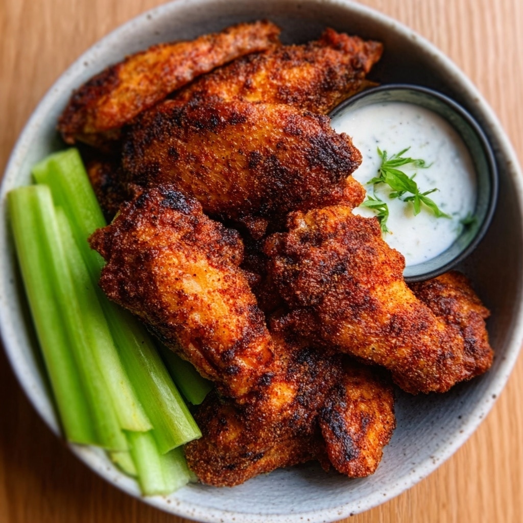 Baked Dry Rub Chicken Wings Recipe - Recipe Image