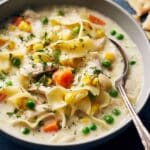Chicken Pot Pie Noodles Recipe