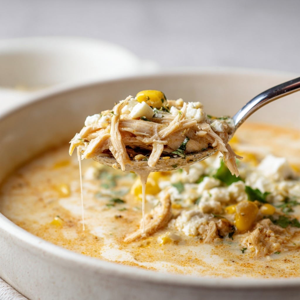 Easy Mexican Street Corn Soup Recipe - Recipe Image