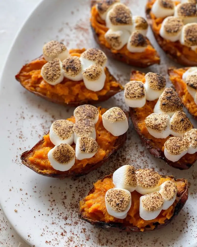Twice Baked Sweet Potatoes Recipe