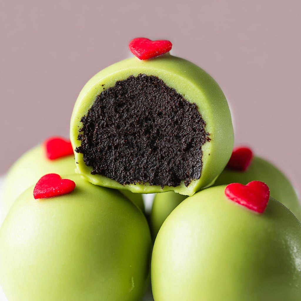 Grinch Truffles Recipe - Recipe Image