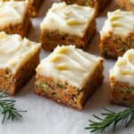 Carrot and Zucchini Bars with Lemon Cream Cheese Frosting Recipe