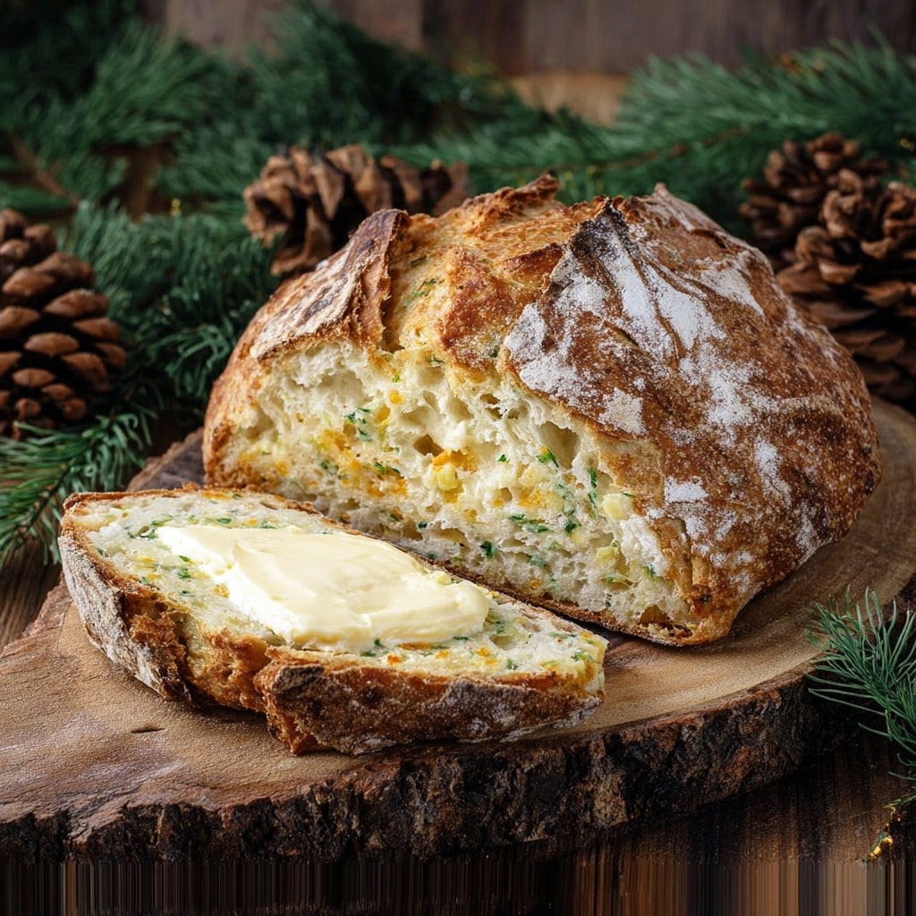 Cheddar and Herb Soda Bread Recipe - Recipe Image