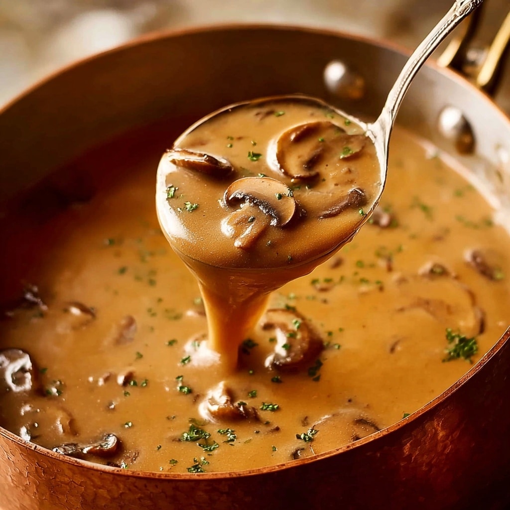 Mushroom Gravy Recipe - Recipe Image