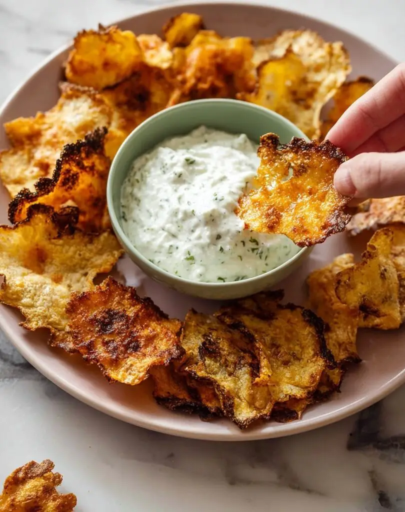 Cottage Cheese Chips Recipe