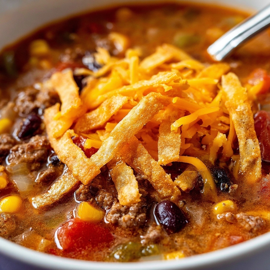 Creamy Taco Soup Recipe - Recipe Image