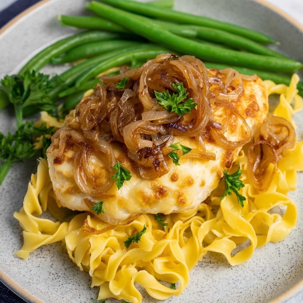 Crock Pot French Onion Chicken Recipe - Recipe Image