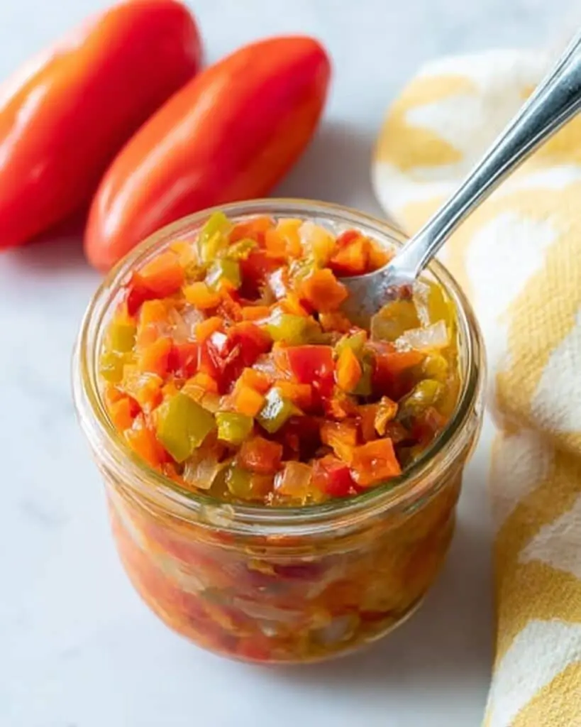Pickled Pepper and Onion Relish Recipe