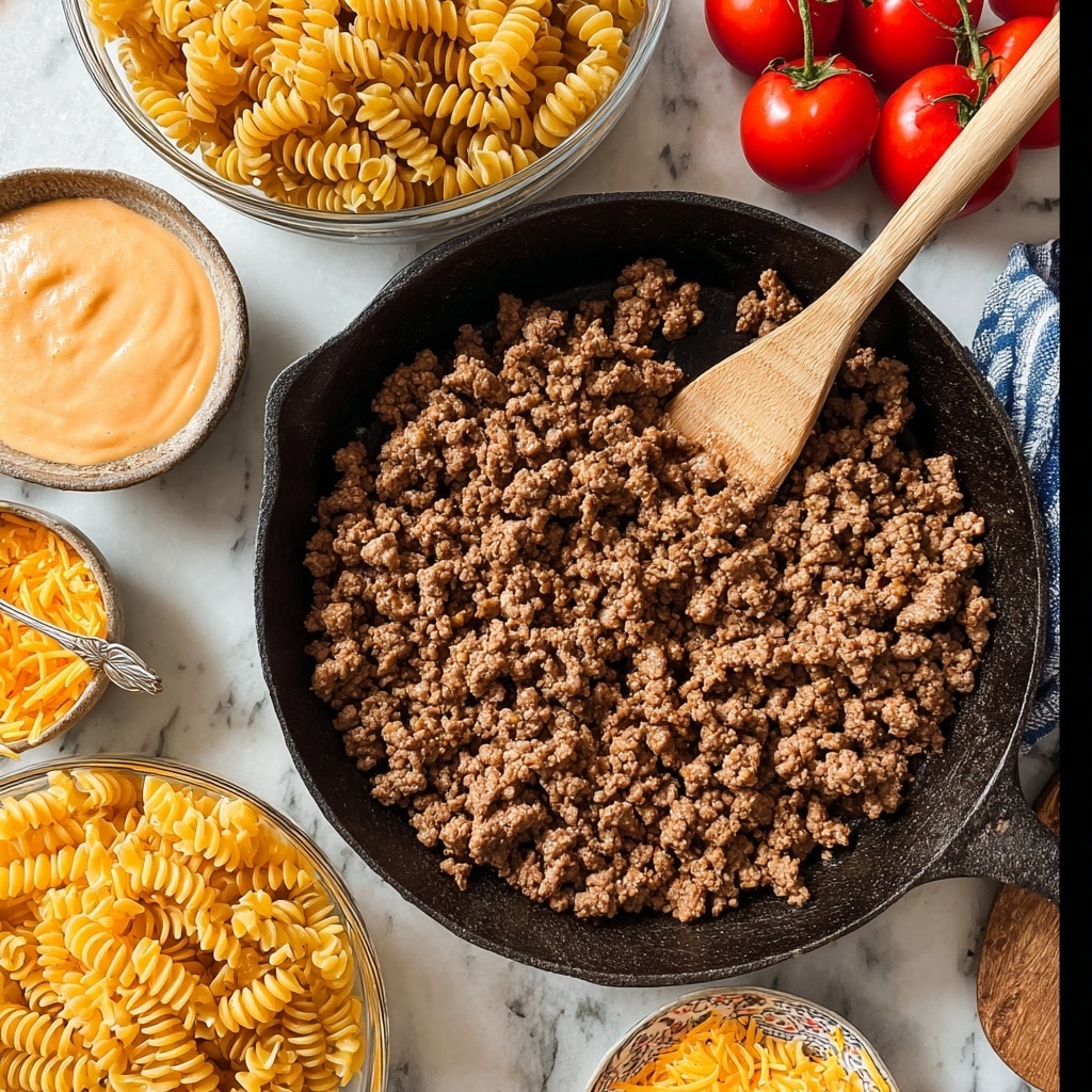 Easy Cowboy Pasta Salad Recipe - Recipe Image