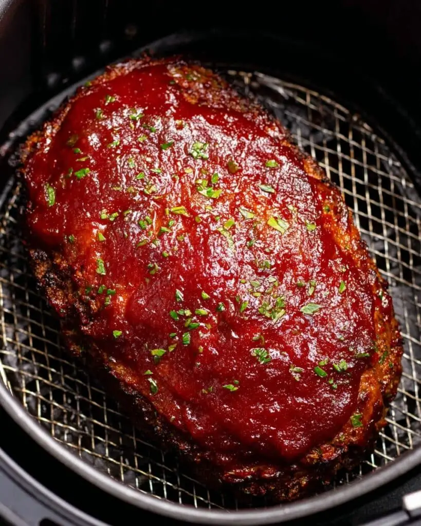 Air Fryer Meatloaf Recipe