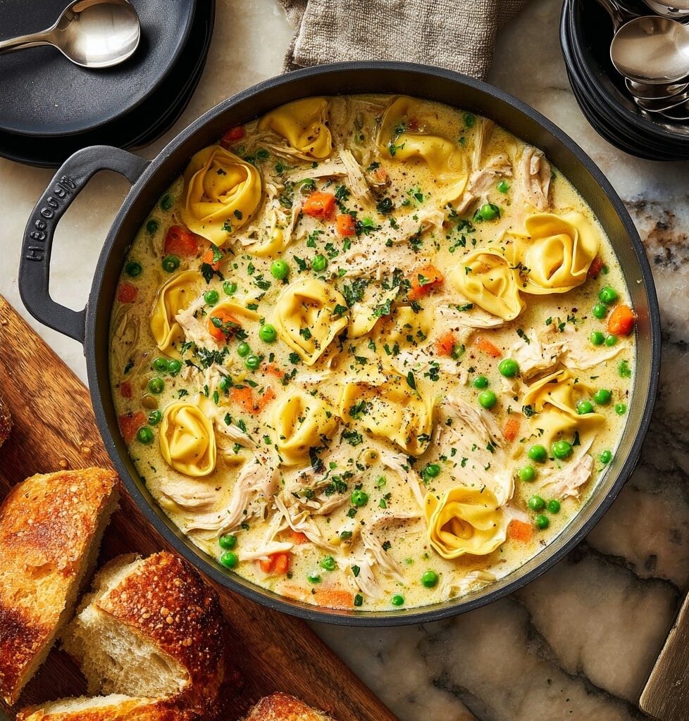 Chicken Tortellini Soup Recipe
