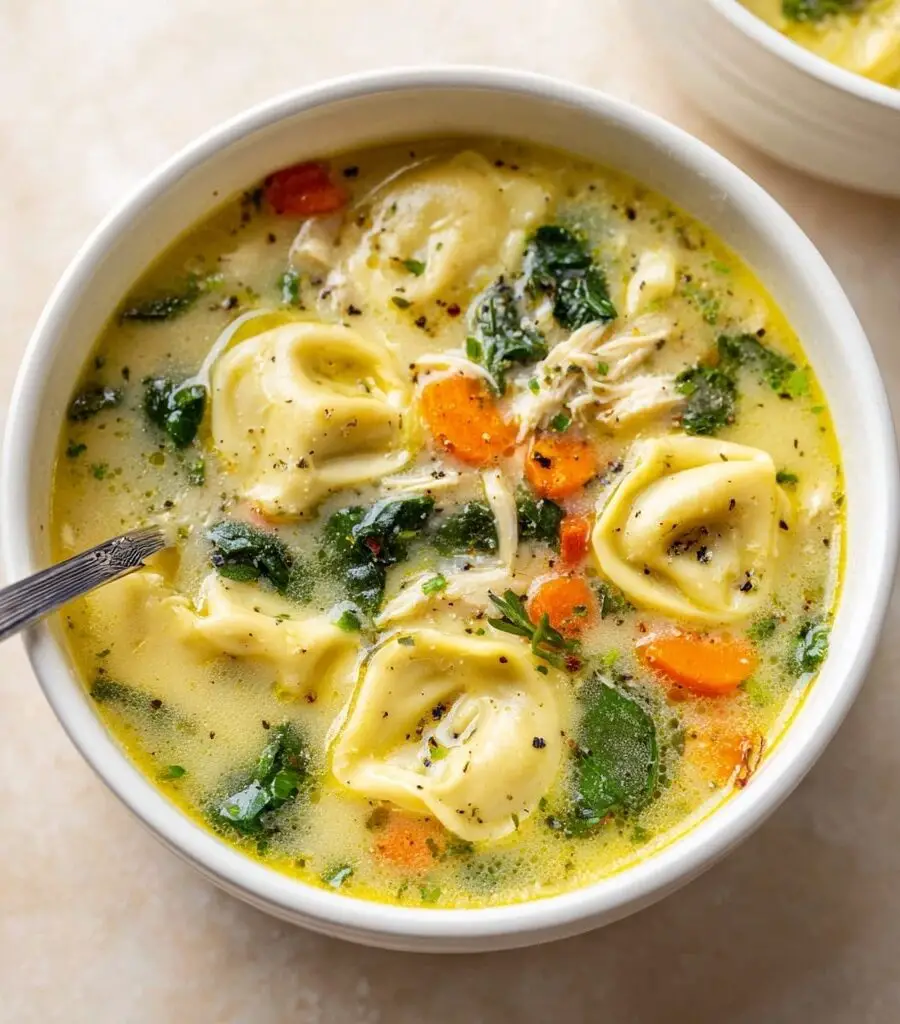 Chicken Tortellini Soup Recipe