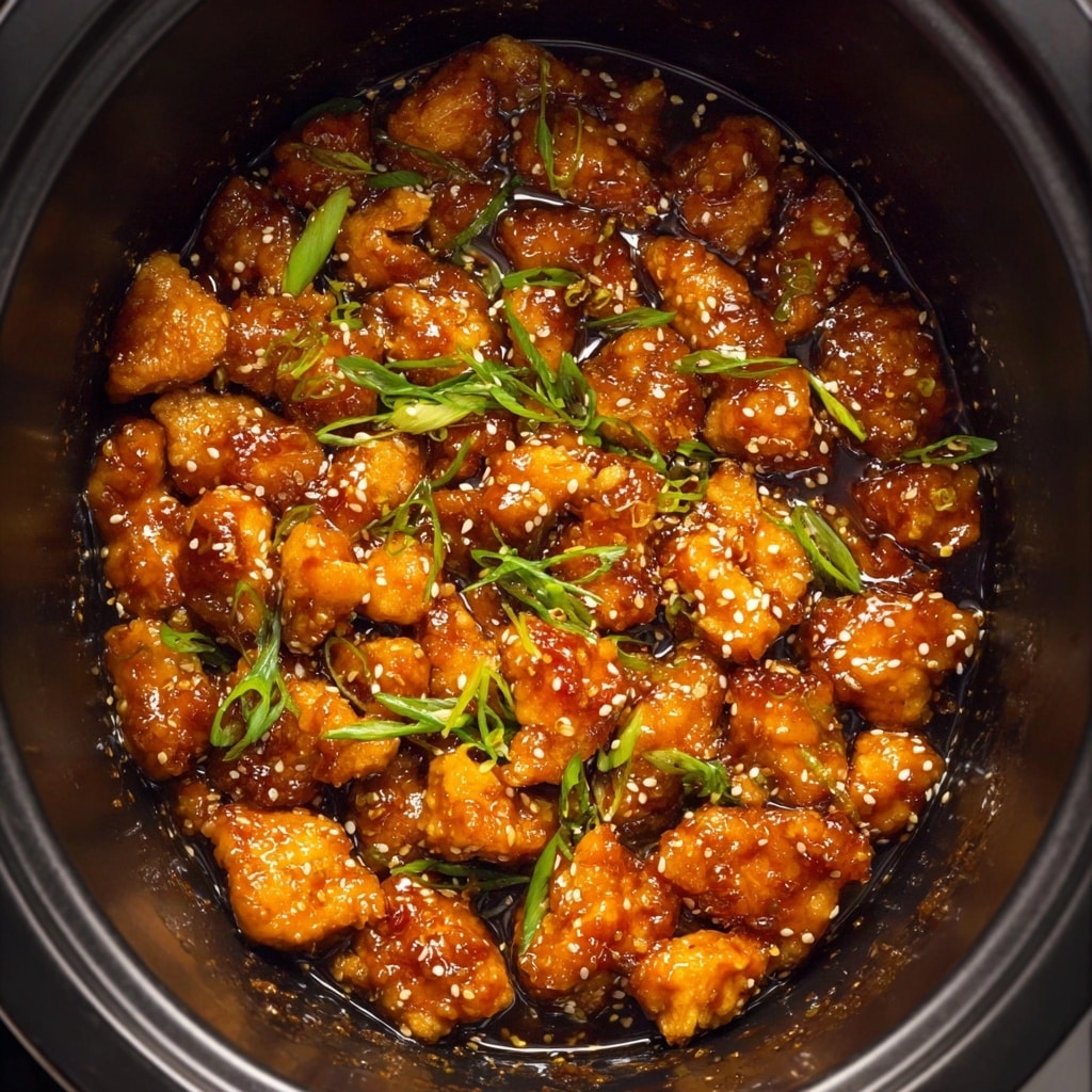 Easy Slow Cooker Orange Chicken Recipe - Recipe Image