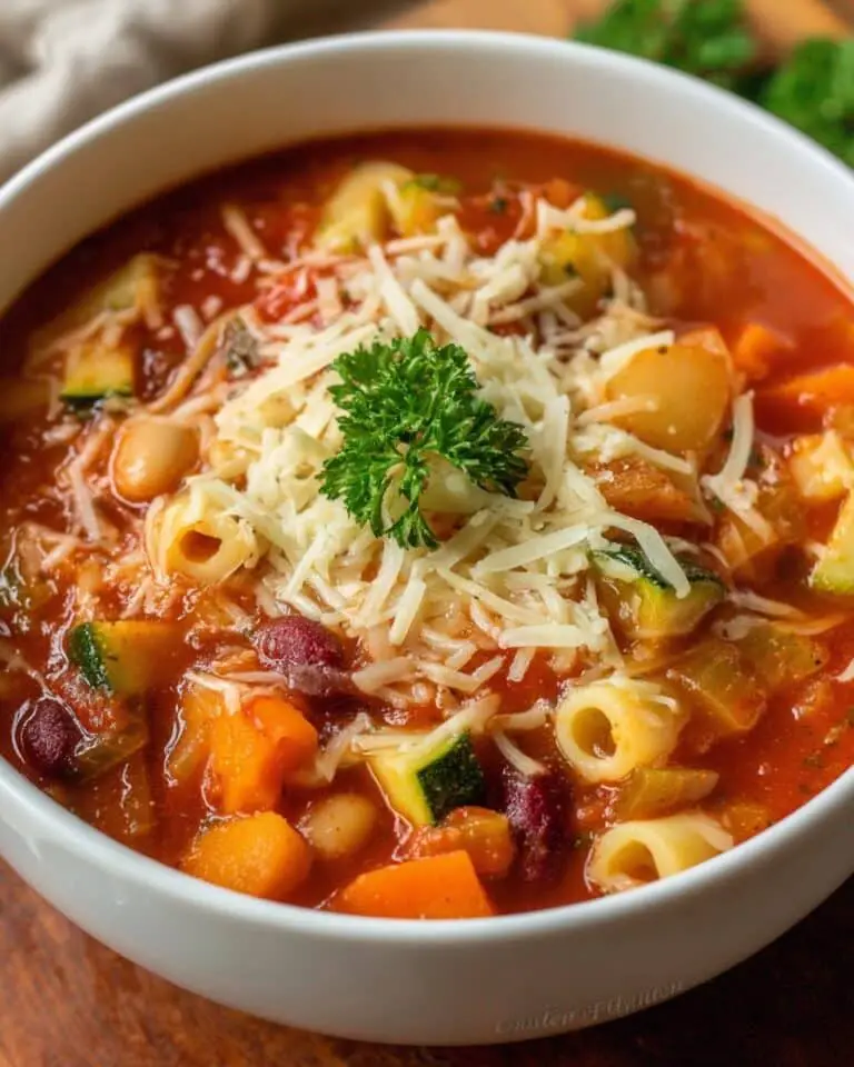 Cozy Minestrone Soup Recipe