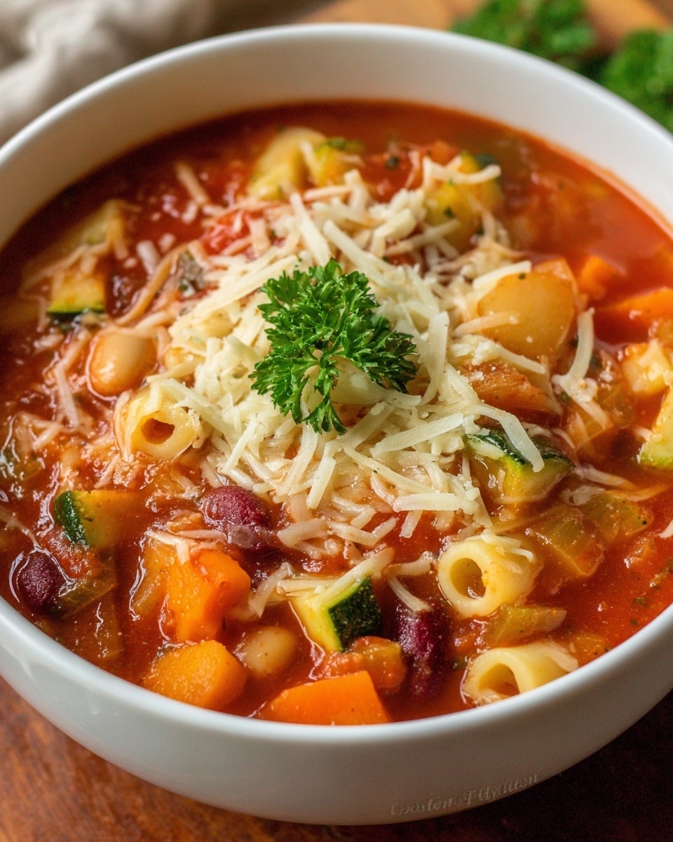 Cozy Minestrone Soup Recipe