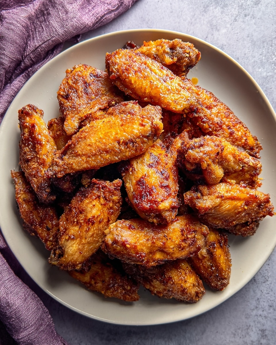 Baked Dry Rub Chicken Wings Recipe