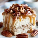 Butter Pecan Praline Poke Cake Recipe