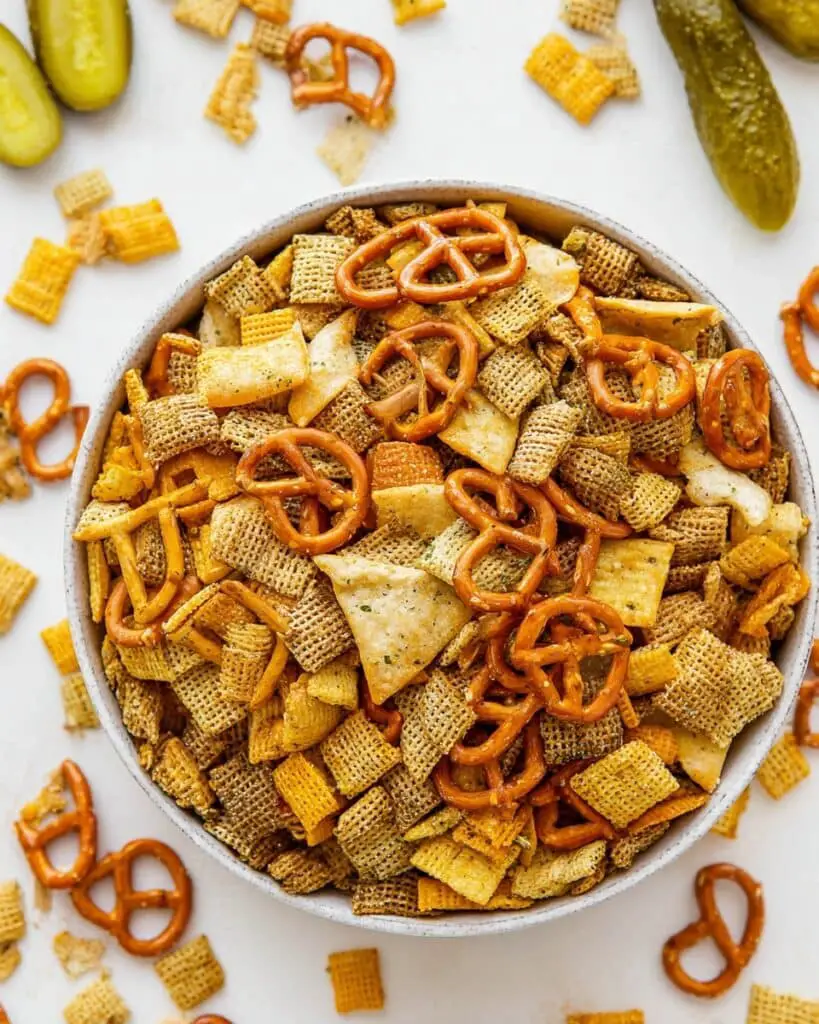 Dill Pickle Chex Mix Recipe