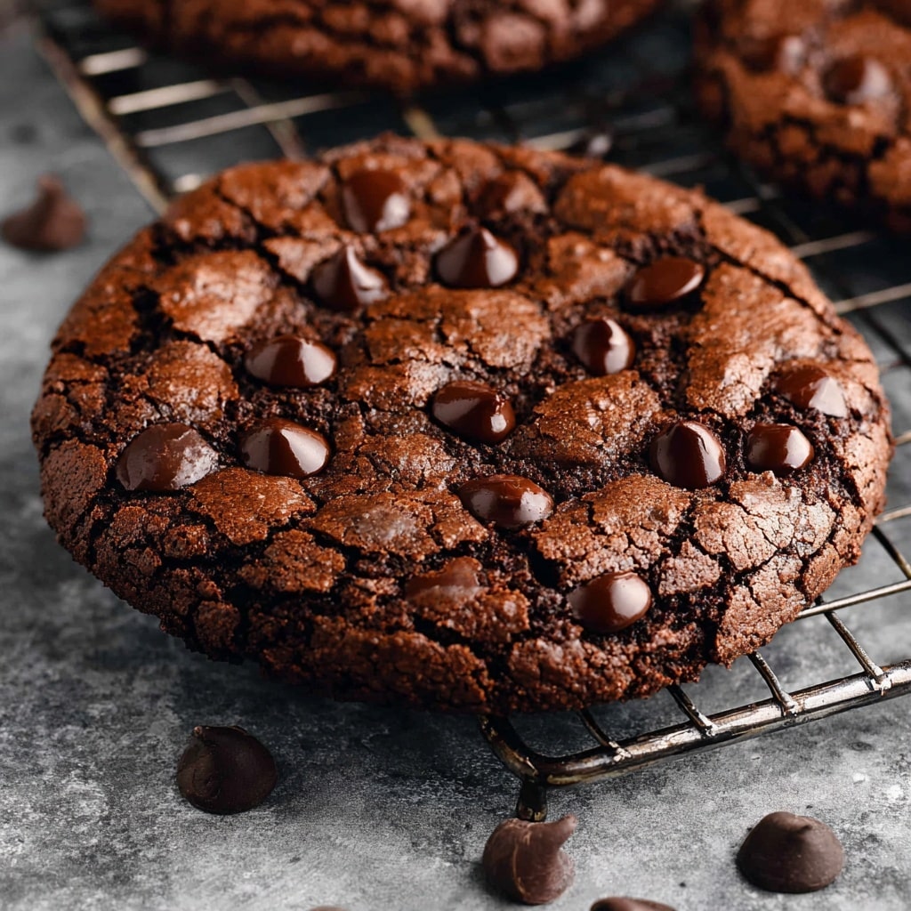 Double Chocolate Cookies Recipe - Recipe Image