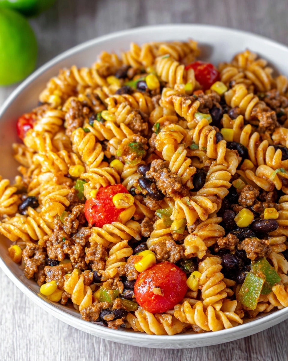 Easy Cowboy Pasta Salad Recipe