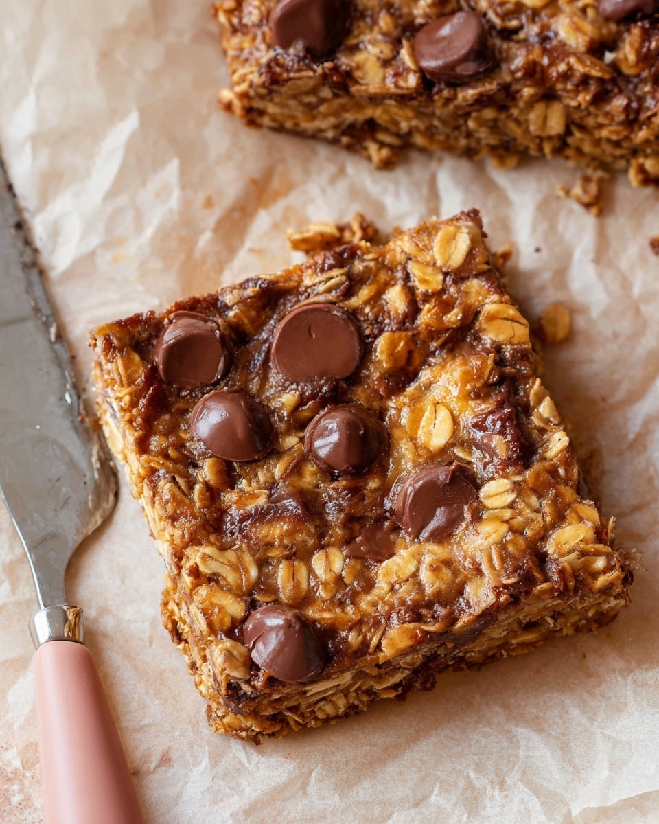 Banana Oatmeal Bars Recipe