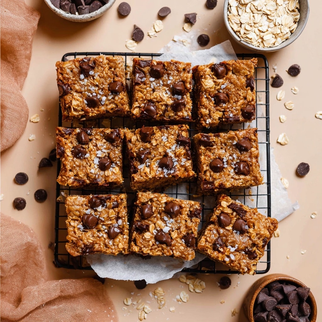 Banana Oatmeal Bars Recipe - Recipe Image