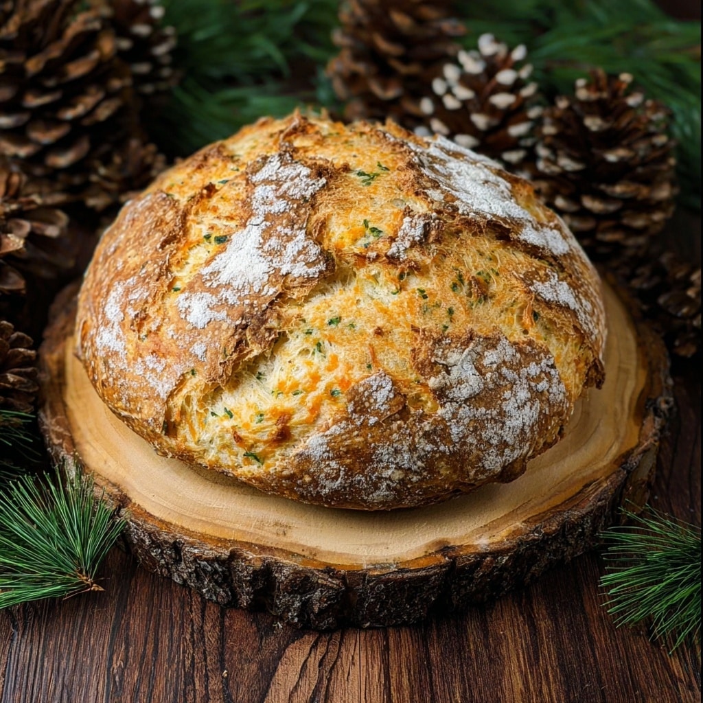Cheddar and Herb Soda Bread Recipe - Recipe Image