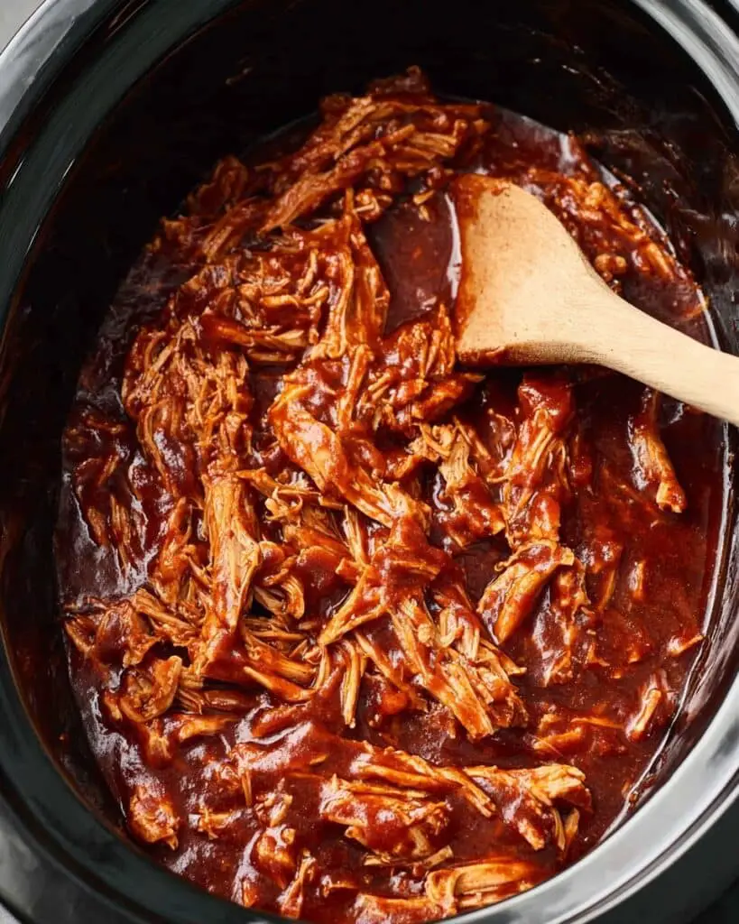 Crockpot Pulled BBQ Chicken Recipe