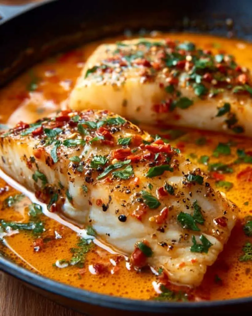 Tilapia in Roasted Pepper Sauce Recipe