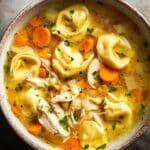 Chicken Tortellini Soup Recipe