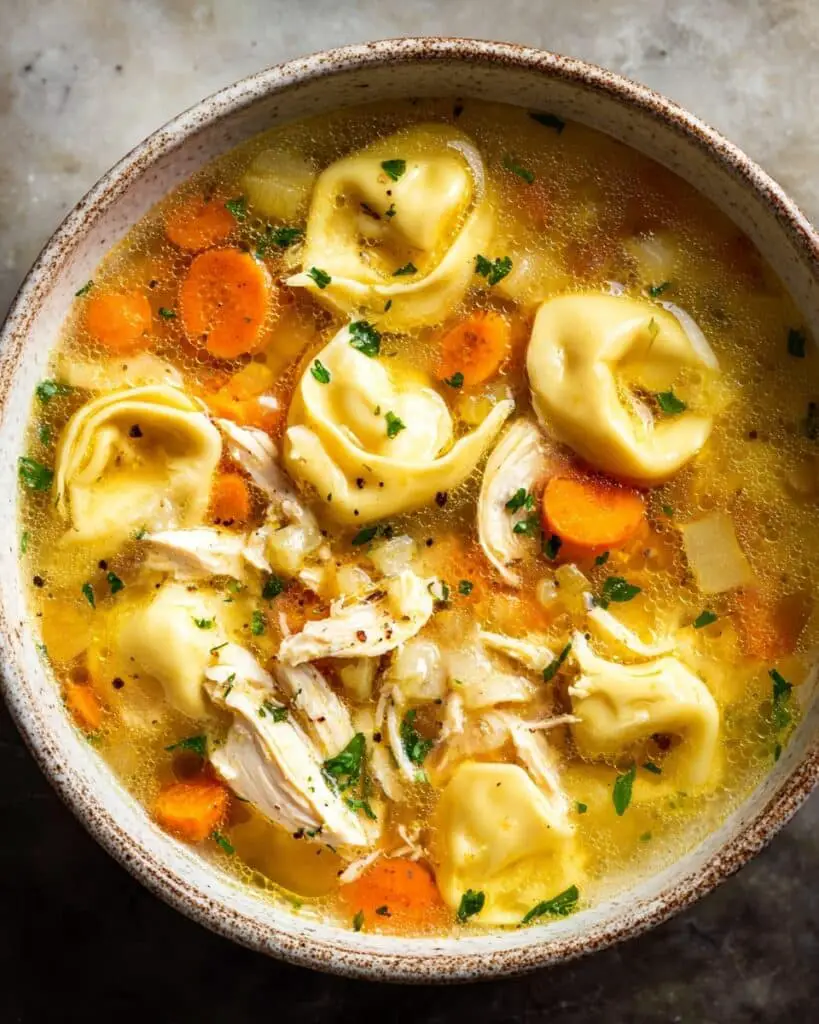 Chicken Tortellini Soup Recipe