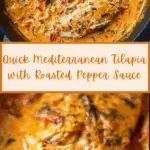 Tilapia in Roasted Pepper Sauce Recipe