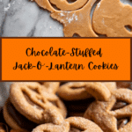 Milk Chocolate Stuffed Jack-O'-Lantern Cookies Recipe