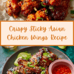 Sticky AND Crispy Asian Chicken Wings Recipe